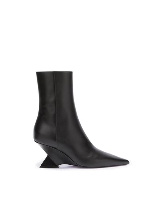 The Attico 'cheope' Ankle Boot Black