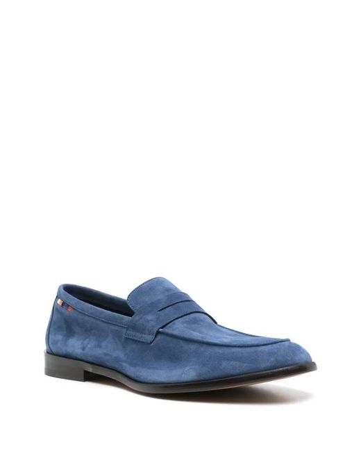 Paul Smith Blue Almond Toe Shoes for men
