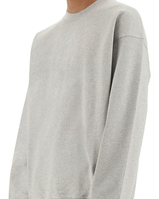 Represent Gray Sweatshirt Initial for men