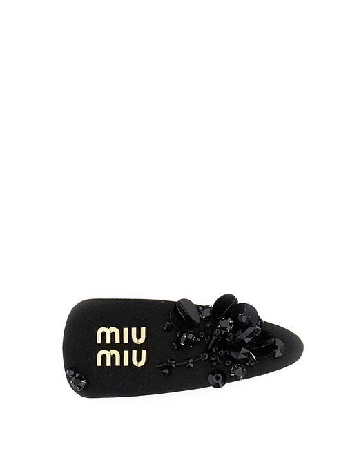 Miu Miu Black Hats And Headbands