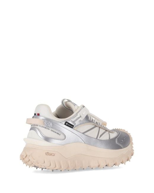 Moncler White Trailgrip Gtx Low Top Sneakers