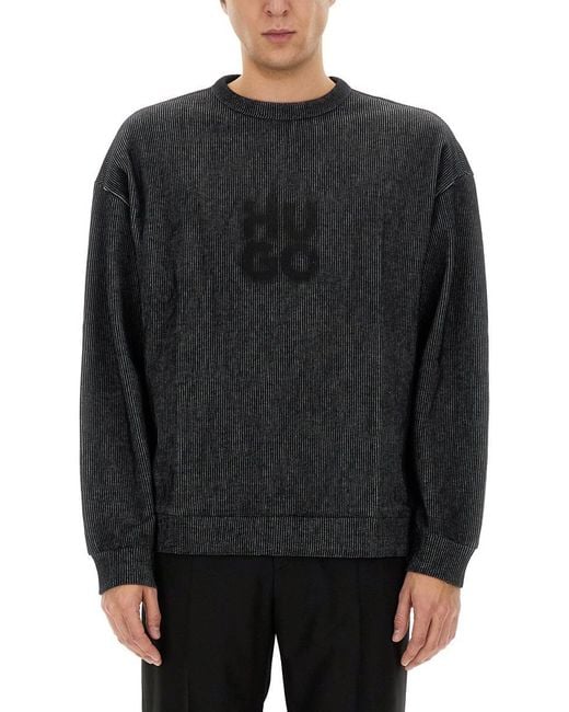 Boss Black Sweatshirt With Logo for men