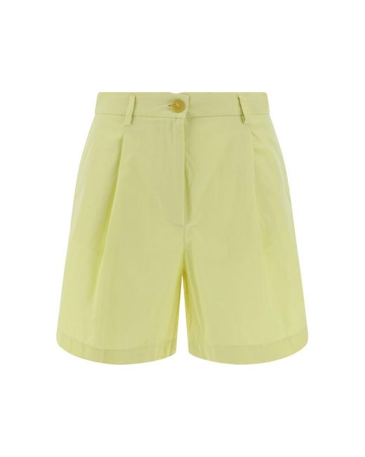 Forte Forte Yellow Forte_forte Bermuda Shorts