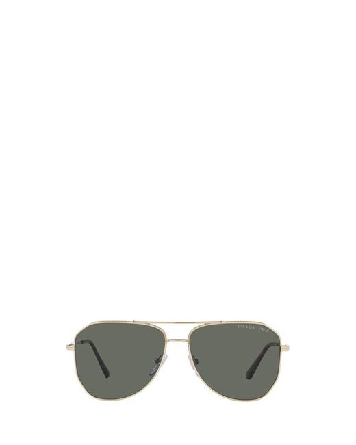 Prada Sunglasses in Metallic for Men | Lyst