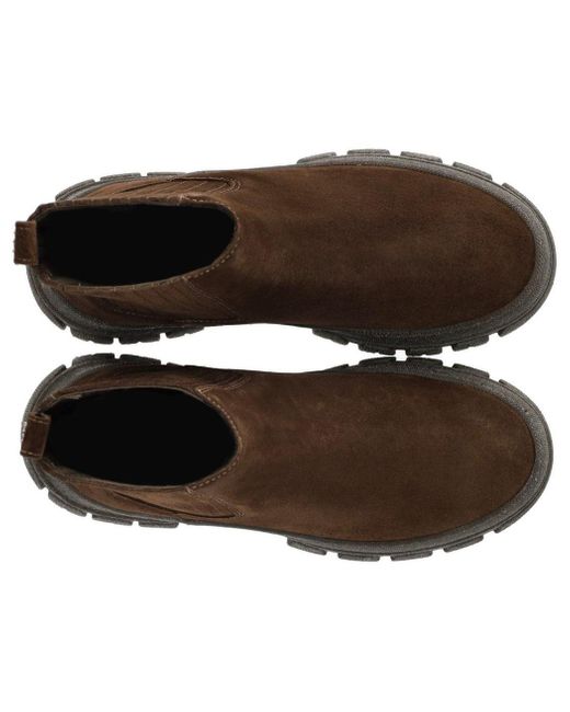 Weekend by Maxmara Genepi Dark Brown Chelsea Boot