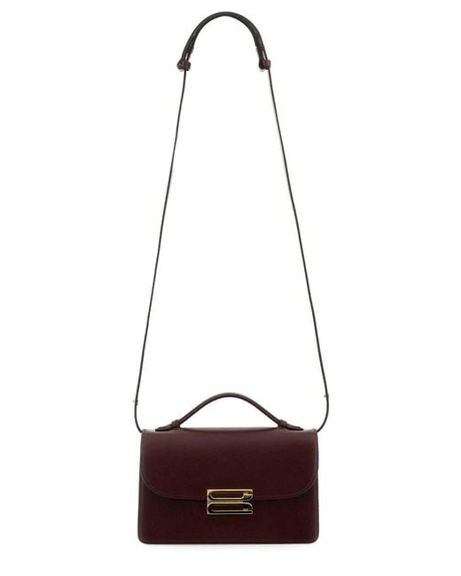 Victoria Beckham Purple Mini "Dorian" Bag