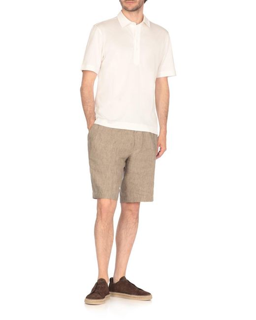 Zegna White T-Shirts And Polos for men