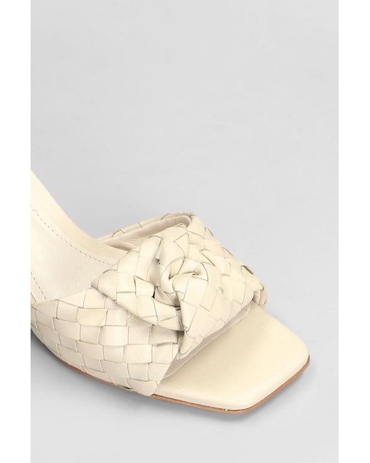 SCHUTZ SHOES Natural Slipper-Mule