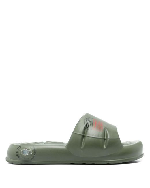KENZO Green Sandals for men