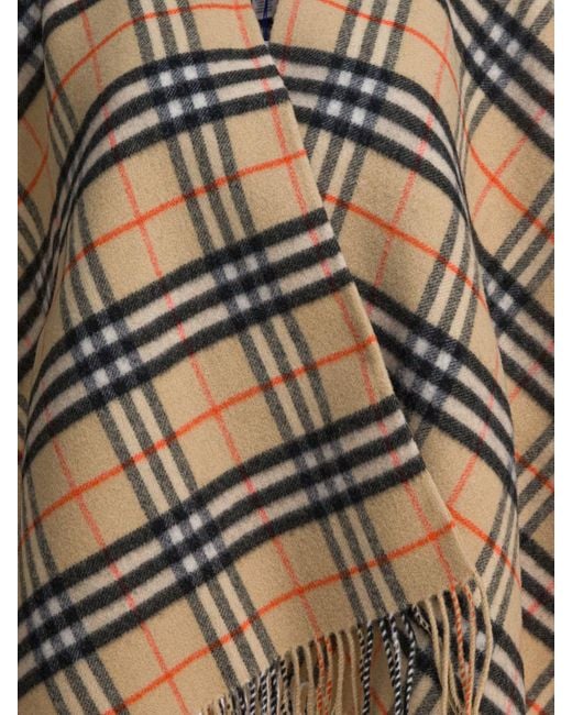 Burberry A:St Charlotte Cape:164786:A2021 in Natural | Lyst UK