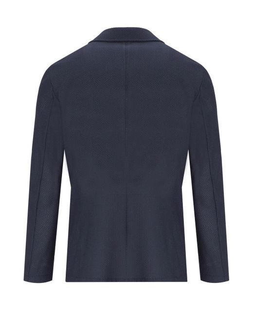 Bob Golden Blue Single-breasted Jacket for men