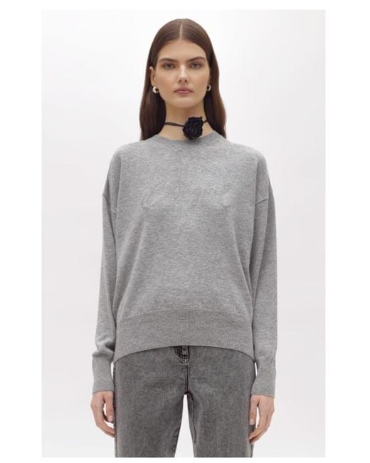Blumarine Gray Sweaters