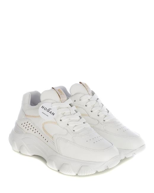 Hogan White Sneakers Hyperactive