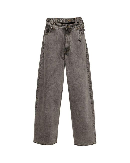 Y. Project Gray Jeans for men