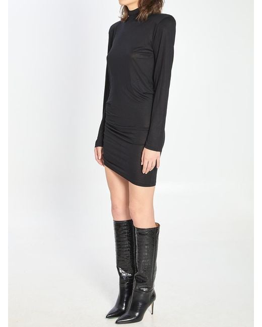 Jacquemus Black La Spallina Dress