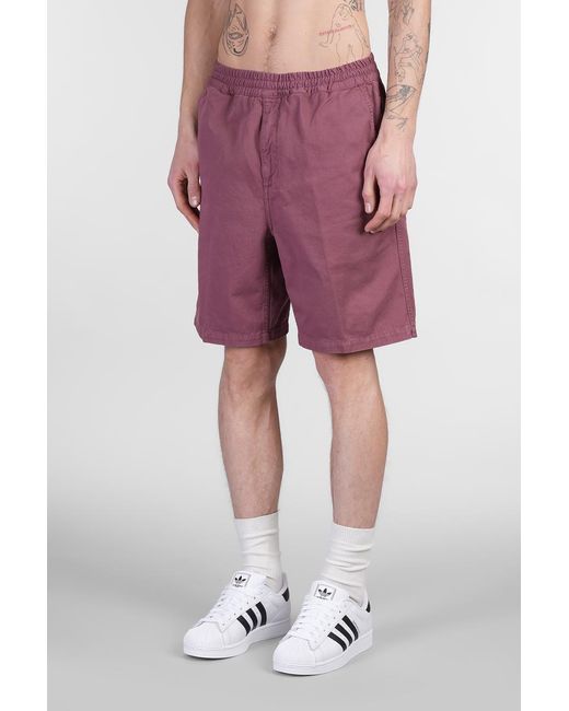 Carhartt Red Flint Short Shorts for men