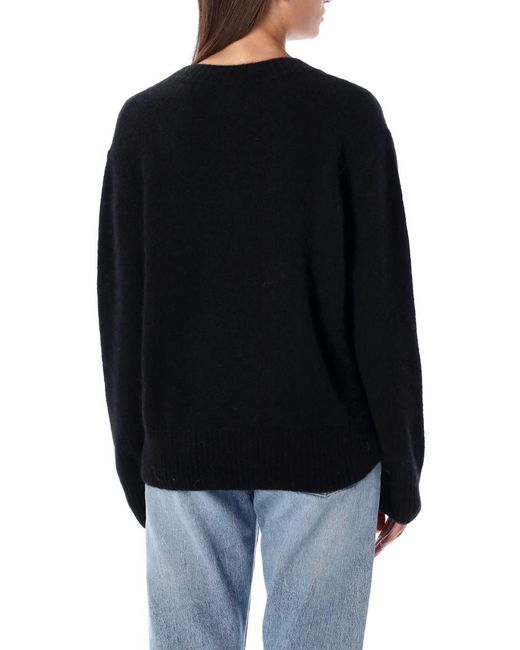 A.P.C. Black Alison Knit Sweater