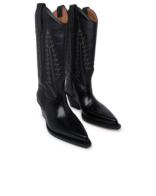 Paris Texas Black Boots