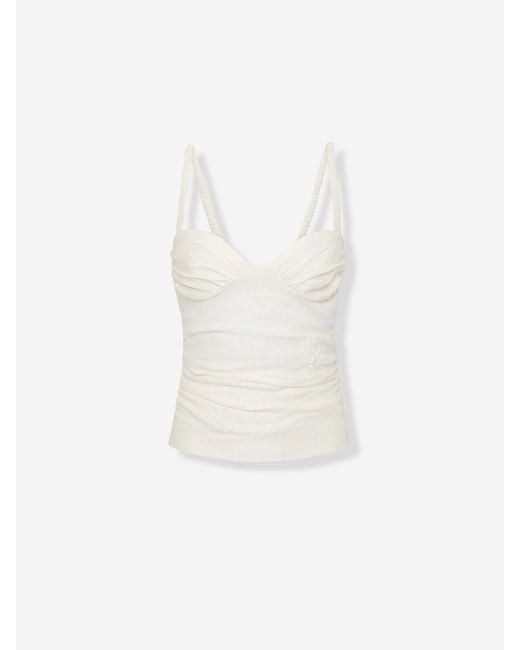 Sir White Alessandro Cami Top