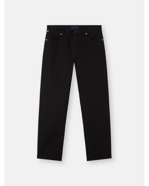Stone Island Black J100005 Bull Denim-Tc for men