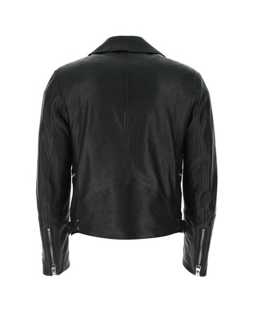 Alexander McQueen Black Jackets And Vests for men