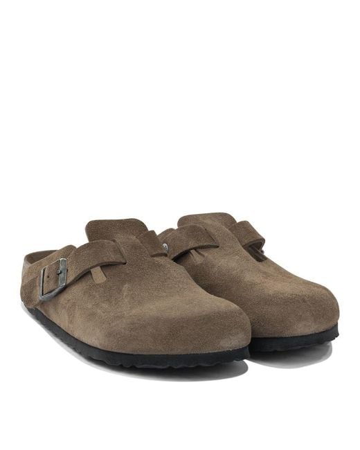 Birkenstock Brown "Boston Sfb" Sabot