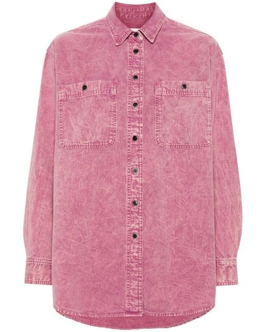 Isabel Marant Pink Verane Shirt