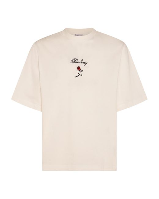 Burberry Natural T-Shirts And Polos for men