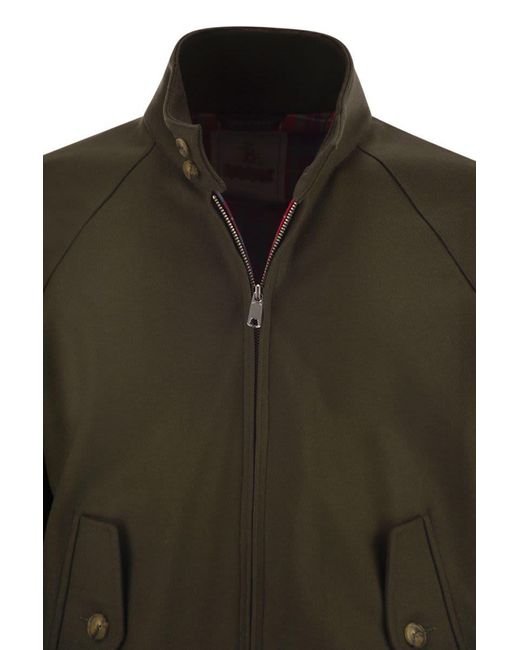 Baracuta Green G9 Melton for men