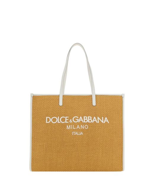 Dolce & Gabbana Natural Shoulder Bags