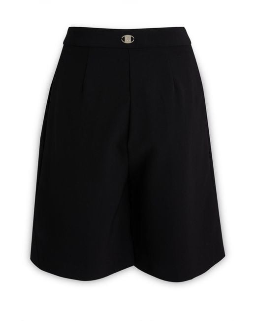 SIMONA CORSELLINI Black Shorts