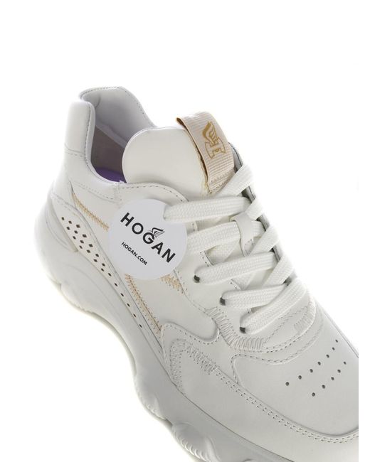 Hogan White Sneakers Hyperactive