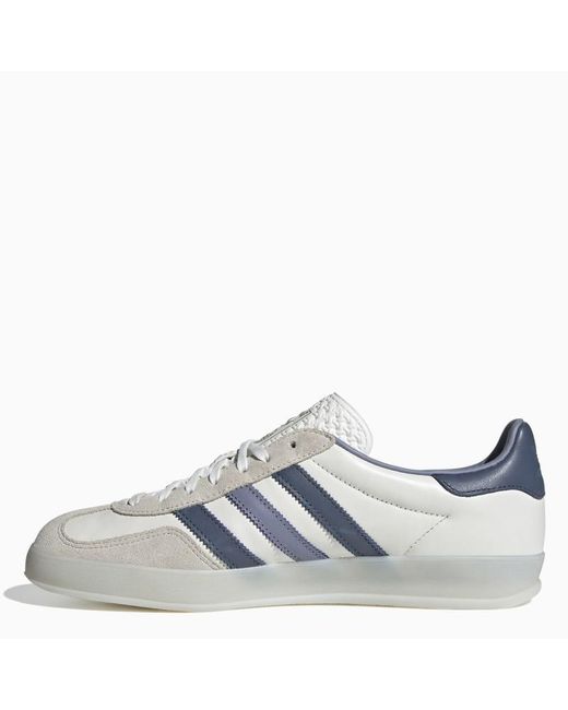 Adidas Originals White Gazelle Indoor/ Sneakers for men