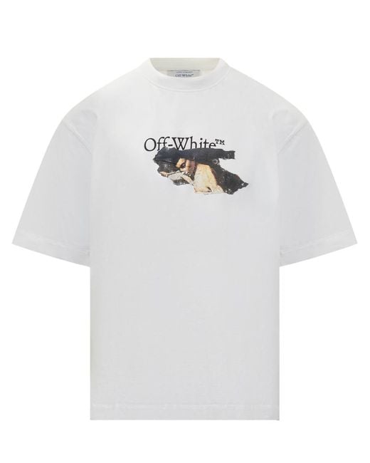 Off-White c/o Virgil Abloh T-Shirt With Logo And Graphic Print in