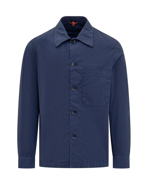 Barena Blue Venezia Fowl Shirt for men