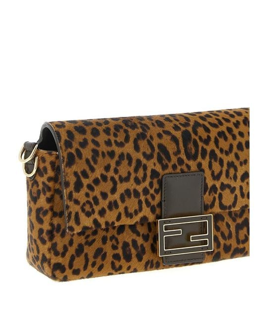 Fendi Brown 'Baguette' Medium Handbag