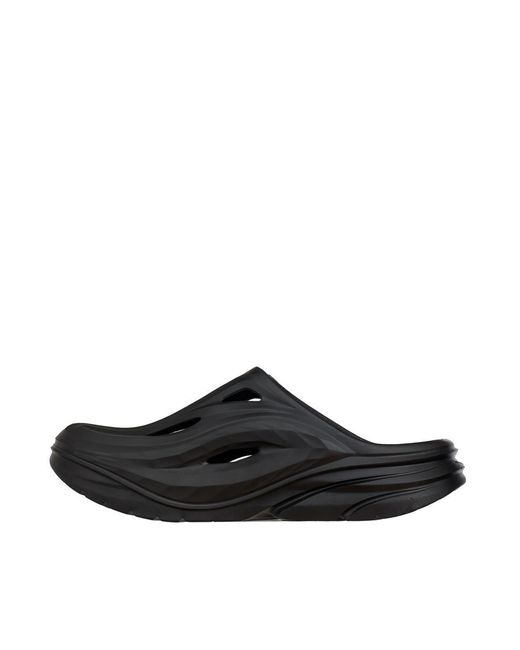 Hoka One One Black Sandals for men