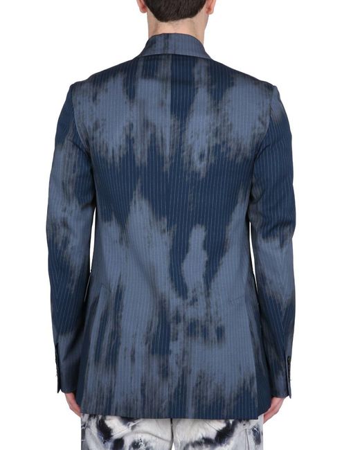Amiri Blue Relaxed Fit Jacket for men