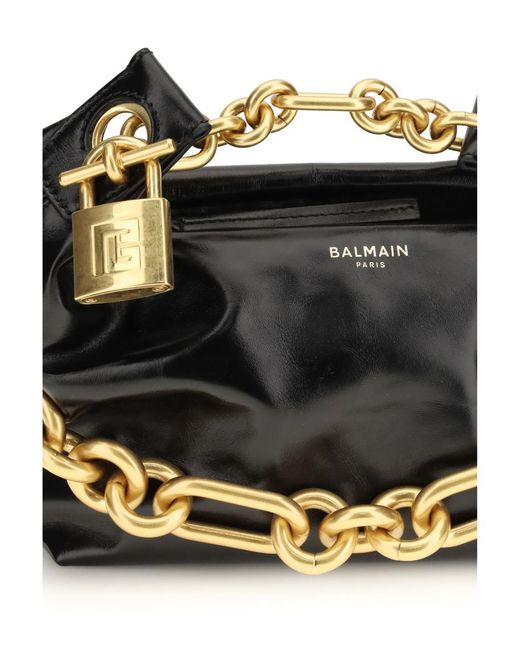 Balmain Black Shoulder Bags