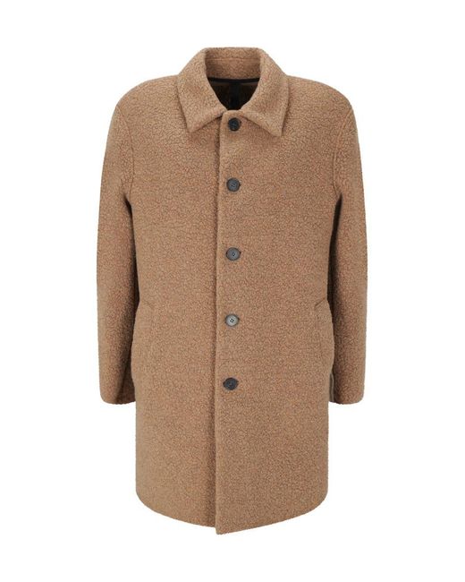 Harris Wharf London Brown Coats for men