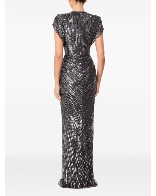 Jenny Packham Gray Zola Dress
