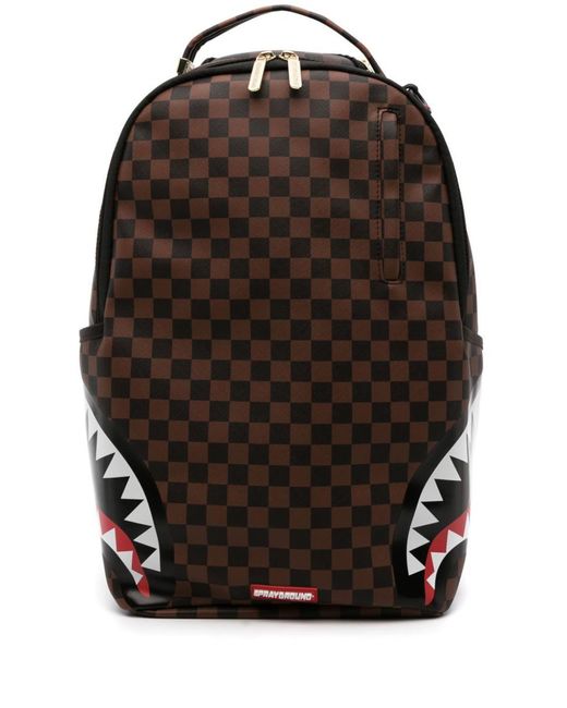 Sprayground Brown Sharkinator Backpack for men