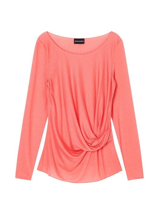 Emporio Armani Pink Sweaters