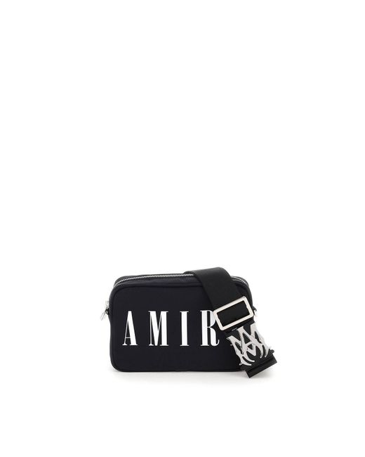 for Men Amiri Synthetic Logo Nylon Camera Case in Black Mens Messenger bags Amiri Messenger bags Blue 