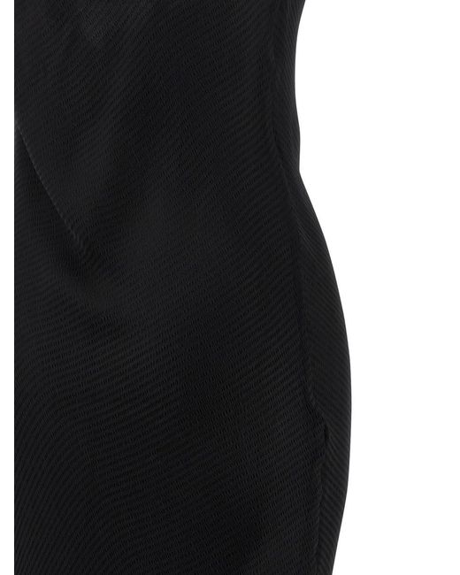 Twinset Black Torchon Dress