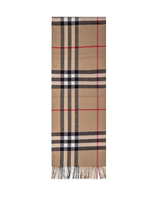 Burberry Natural Check Scarf for men