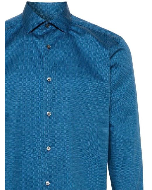 Zegna Blue Shirts for men