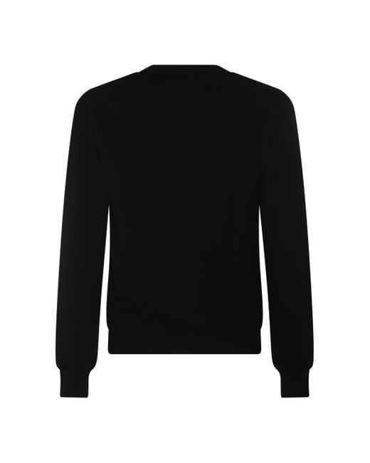 COMME DES GARÇONS PLAY Black Comme Des Garcons Play Sweaters for men