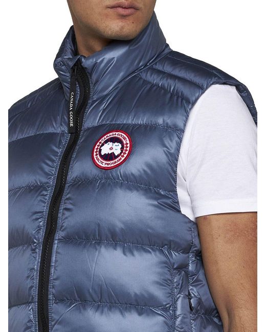 Canada Goose Blue Quilts for men