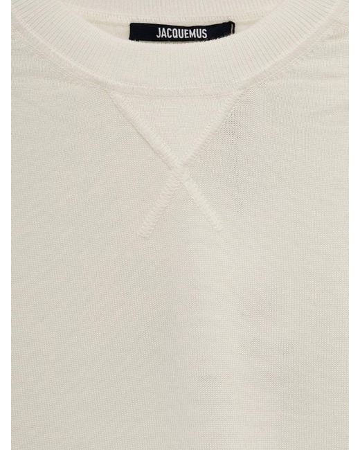 Jacquemus Natural Sweaters for men